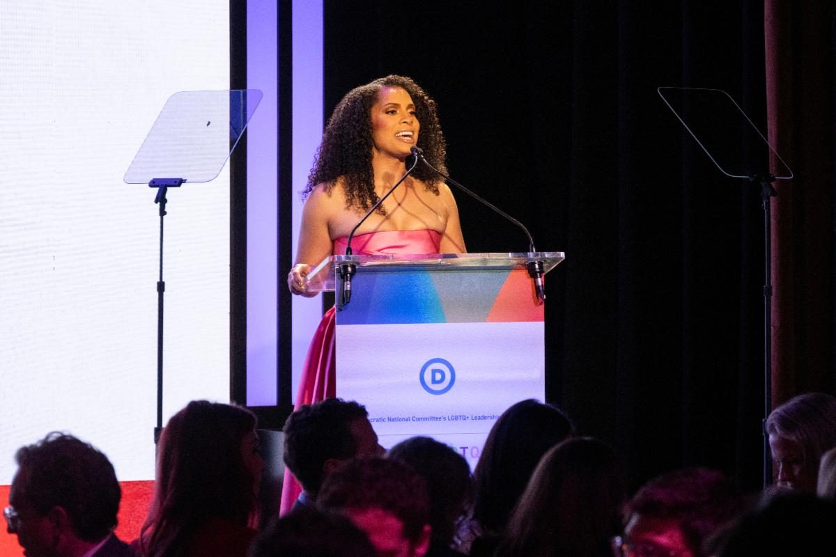 Keynoting the Democratic National Committee LGBTQ+ Gala