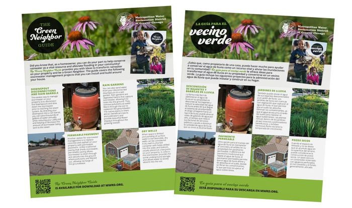 The Green Neighbor Guide Flyer