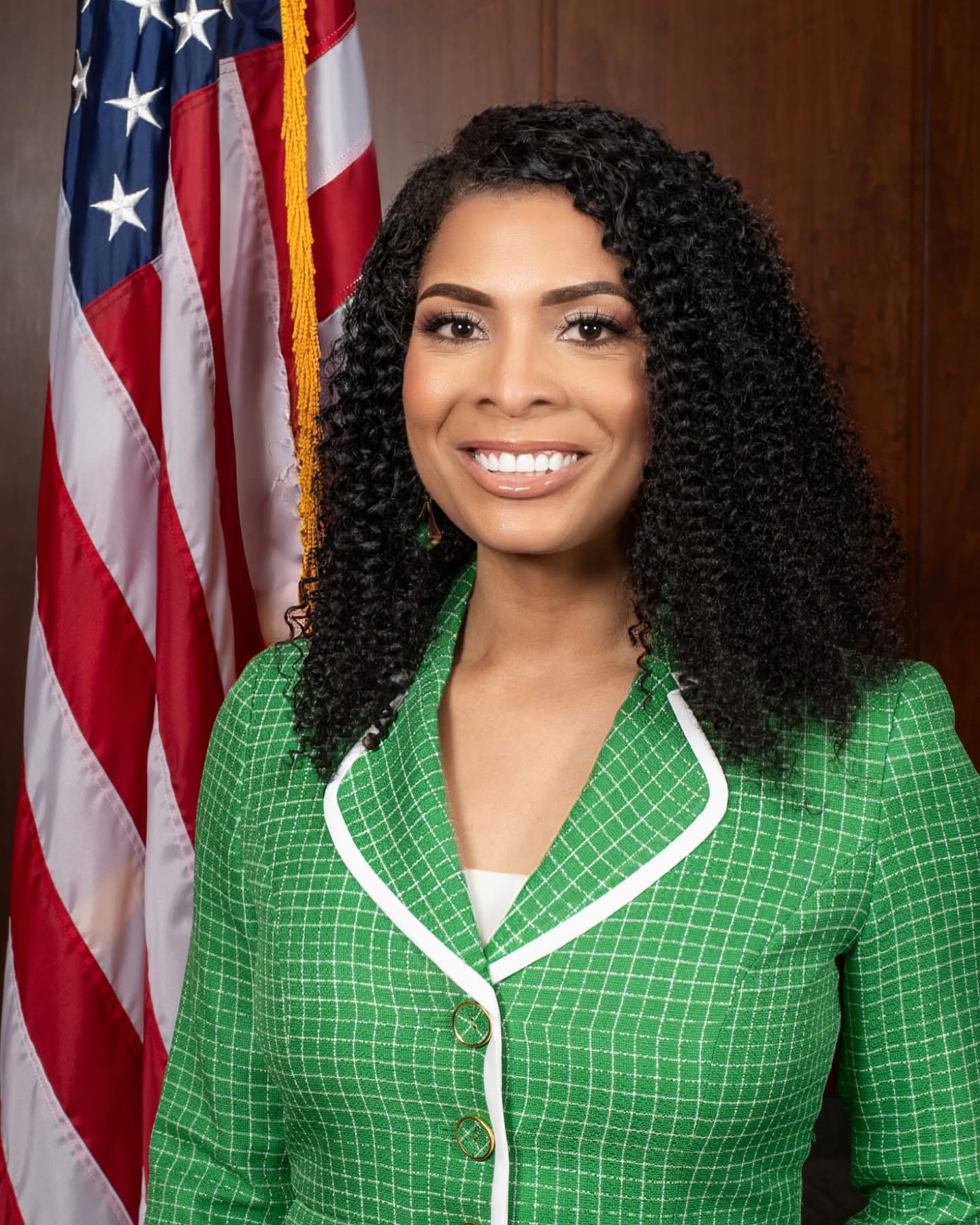 Official Portrait of Commissioner Precious Brady-Davis